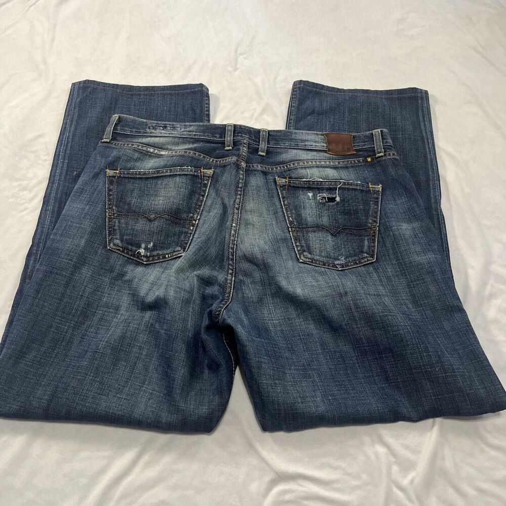 Men’s 38 X 30 Lucky Legend 181 Jeans Straight Distressed